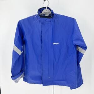 Dry Rider Signature Line Blue Rain Jacket size M wind water repellent unisex